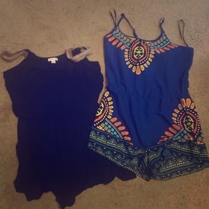 2 fun summer rompers
